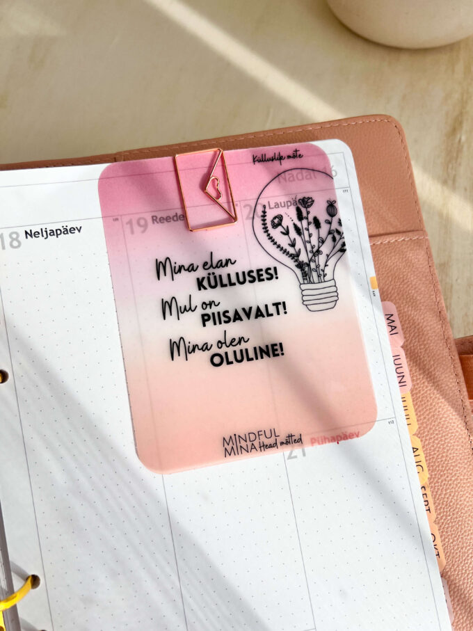 Heade mõtetega kaardid, küllusele suunavad mõtted