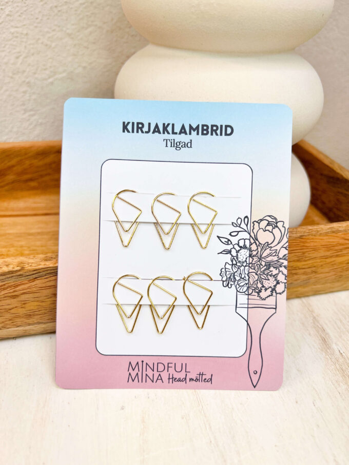 Tilga kujulised kirjaklambrid
