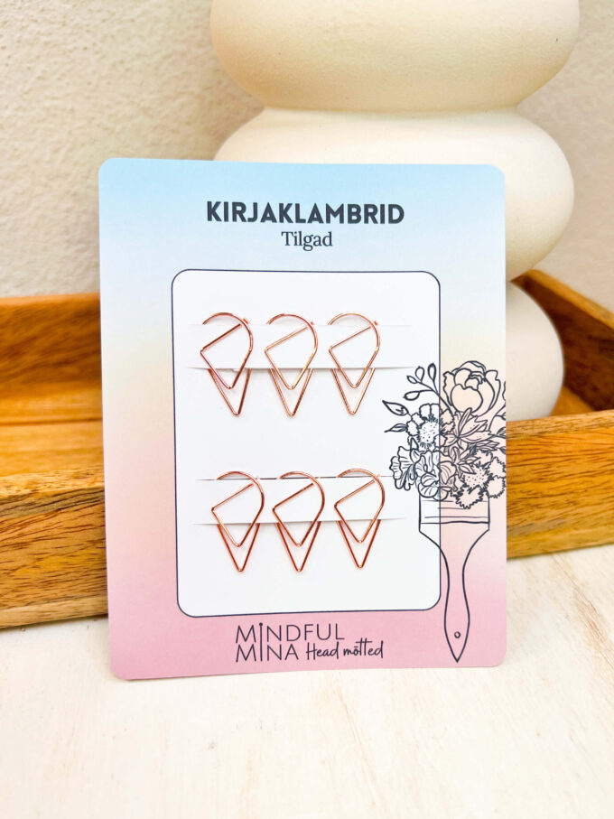 Tilga kujulised kirjaklambrid
