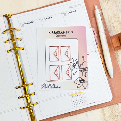 Ümbriku kujulised kirjaklambrid