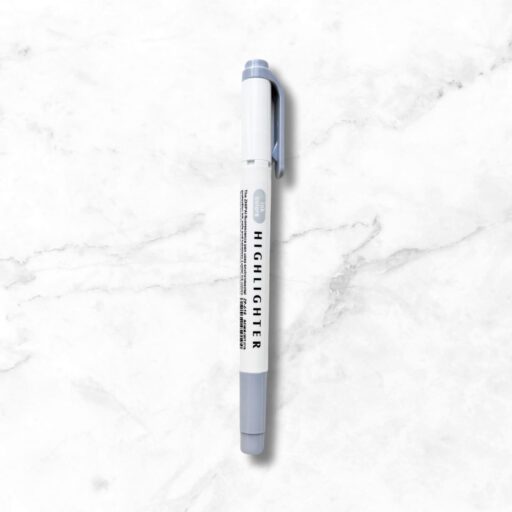 Hele hall kahepoolne marker-highlighter