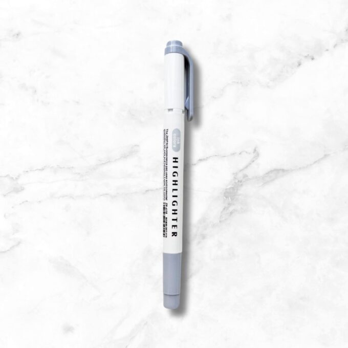 Hele hall kahepoolne marker-highlighter