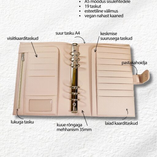 Esteetiline ja funktsionaalne planeerijamärkmik 2025 “Liivatoon”
