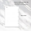 Funktsionaalne rõngasplaneerija 2025 – minimalistlik ja praktiline lahendus organiseeritud aastaks!