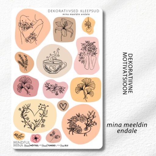 Dekoratiivsed märkmiku kleepsud, Dekoratiivne Motivatsioon