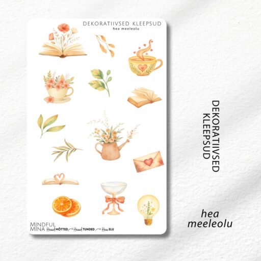 Dekoratiivsed märkmiku kleepsud, Dekoratiivne Motivatsioon