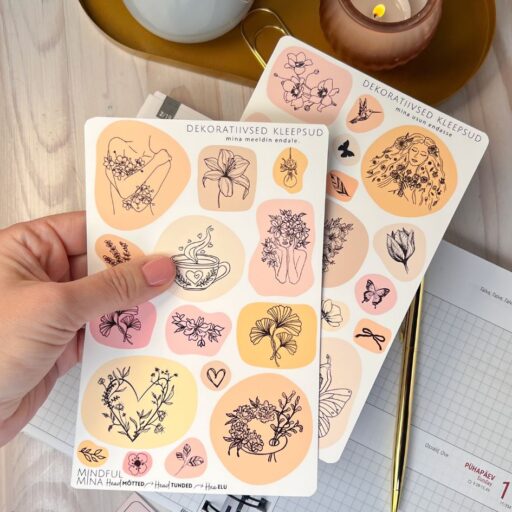 Dekoratiivsed märkmiku kleepsud, Dekoratiivne Motivatsioon